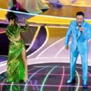 Becky G and Luis Fonsi - The 94th Annual Academy Awards - Show - 454 x 303