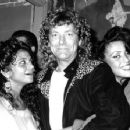 Shirley Wilson, Robert and Carmen Plant in 1985