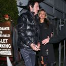 Tommy Lee and Brittany Furlan Out for Dinner at Giorgio Baldi in Santa Monica - 454 x 681