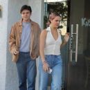 Bailee Madison – And her boyfriend Singer Blake are having a lunch at Kabosu in Toluca Lake - 454 x 681