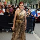 Karen Elson Arrives at 9th Annual Fashion Media Awards in New York