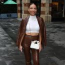 April Banbury – Seen arriving for Meg 2: The Trench Special Fan Screening in London - 454 x 681