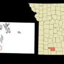 Census-designated places in Christian County, Missouri