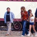 Backstage the Knebworth concert, August 1979 - 454 x 312