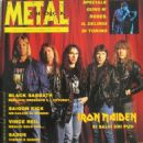Iron Maiden - Metal Shock Magazine Cover [Italy] (August 1992)