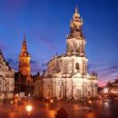 Rebuilt buildings and structures in Dresden