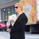 Claire Danes – Seen with her baby in Soho – New York