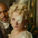 Georgia King and Ricky Whittle