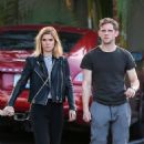 Kate Mara and Jamie Bell have a bowling date in Los Angeles