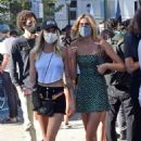 Margaret Qualley and Cara Delevingne and Kaia Gerber – Seen at BLM protest in Downtown LA