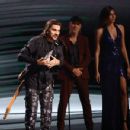 Lars Ulrich speaks onstage during the 20th annual Latin GRAMMY Awards at MGM Grand Garden Arena on November 14, 2019 in Las Vegas, Nevada - 454 x 349