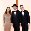 Director Todd Field with wife and son - The 95th Annual Academy Awards (2023)