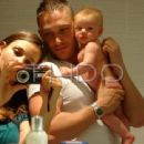 Tom Hardy with Rachael Speed and their son Louis
