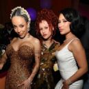 Doja Cat, Abby Keen and Raye - 2025 Vanity Fair Oscar Party Hosted By Radhika Jones - Arrivals
