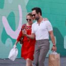Becki Newton – Spotted at All Time restaurant in Los Feliz