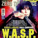 Blackie Lawless - Zero Tolerance Magazine Cover [United Kingdom] (October 2015)