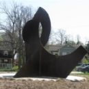 Outdoor sculptures in Indiana