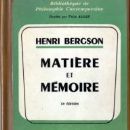 Matter and Memory