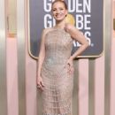 Jessica Chastain wears Oscar de la Renta - 80th Golden Globes Awards on January 10, 2023