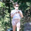 Ashley Tisdale – Hike candids at Griffith Park in Los Feliz