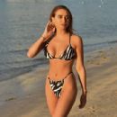 Georgia Harrison – Spotted on the beach in Mexico - 454 x 432