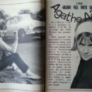 Agathe Aëms - Jeunesse Cinéma Magazine Pictorial [France] (March 1962)