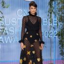 Taylor Hill – CNMI Sustainable Fashion Awards 2022 pink carpet – Milan Fashion Week - 454 x 681