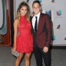 Santiago Arias and Karin Jimenez- Univision's 13th Edition Of Premios Juventud Youth Awards - Arrivals