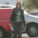 Marg Helgenberger - In Black Leather Jacket, 14.12.2007.