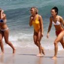Danielle Peazer in Bikini on the beach in Miami - 454 x 302