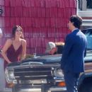 Lucy Hale – On the set of ‘Which Brings Me to You’ in Keyport - 454 x 475