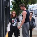 Alyson Hannigan – Spotted outside DWTS studios in Los Angeles - 454 x 681