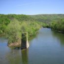 Populated places on the South Branch Potomac River