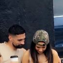 Becky G – With Sebastian Lletget are seen in Frisco