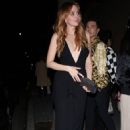 Natasha Bassett – In a black dress attending Ellen Von Unwerth’s birthday party - 454 x 681
