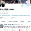 Zara Larsson and Brian Whittaker