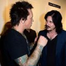 Musician/artist Billy Morrison and producer Gilby Clarke attends an VIP Opening Reception For 