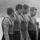 Soviet male rowers