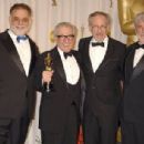 Martin Scorsese with Francis Ford Coppola, Steven Spielberg and George Lucas -- The 79th Annual Academy Awards (2007) - 454 x 306