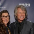 Jon Bon Jovi and Dorothea Hurley  attend the 2021 Salute To Freedom Gala at Intrepid Sea-Air-Space Museum on November 10, 2021 in New York City - 454 x 323