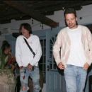 Tommy Lee grabs dinner with Sebastian Stan on April 14, 2022 in Malibu, CA - 454 x 532