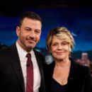 Linda Hamilton at 'Jimmy Kimmel Live!' (October 2019)
