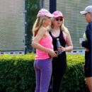 Marla Maples – With daughter Tiffany Trump out in Miami Beach - 454 x 654