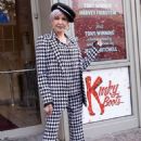 Cyndi Lauper – Pictured outside Stage 42 for Opening Night of Kinky Boots in New York - 454 x 681