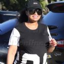 Blac Chyna and Kourtney Kardashian at The Pumpkin Patch in Los Angeles, California - October 14, 2016 - 454 x 654