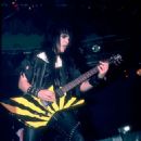 Mötley Crüe performing at the Aragon Ballroom in Chicago, Illinois — May 11, 1984 - 454 x 567