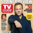 Kiefer Sutherland, Touch - TV Guide Magazine Cover [United States] (5 March 2012)