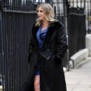 Anna Williamson – Celebs Go Dating TV show filming in North London - 454 x 681