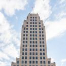 Skyscraper office buildings in Indiana