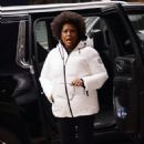 Jenifer Lewis – Arriving at CBS studios for the Drew Barrymore show in New York - 454 x 678